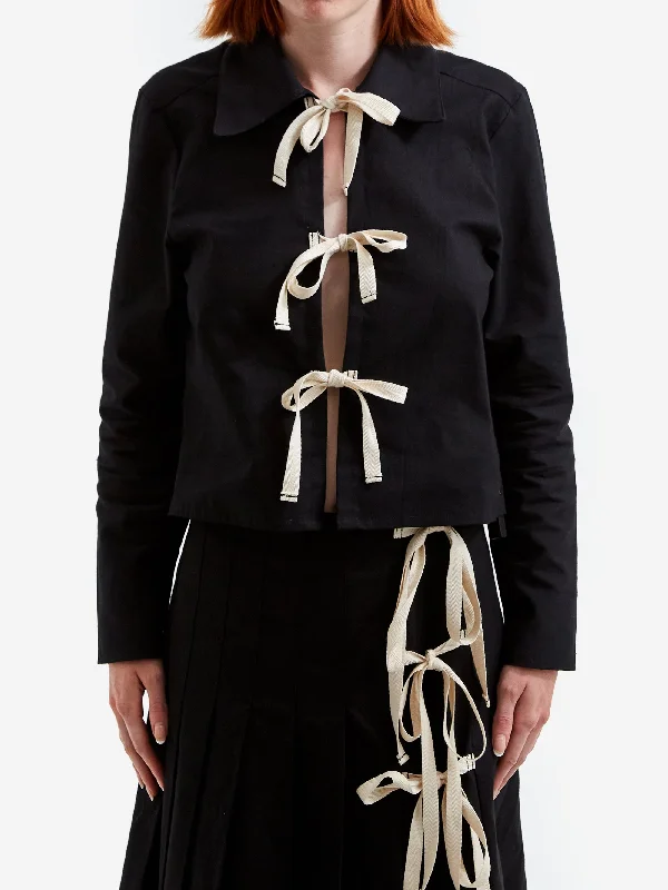 Act Now Lauren Perrin Sailor Jacket - Black