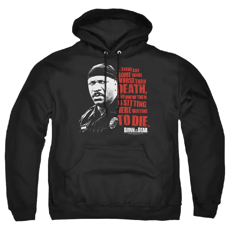 Deep Discounts Dawn of the Dead Worse Than Death - Pullover Hoodie