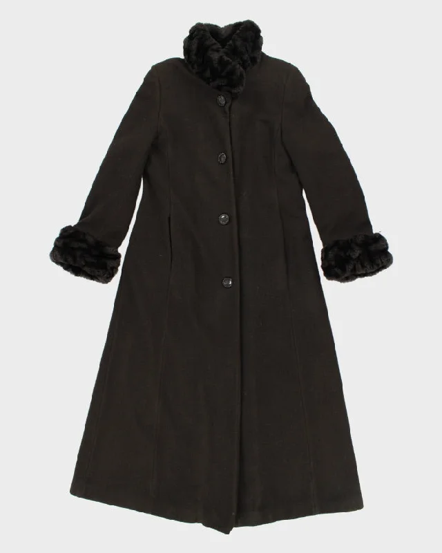 Shop and Save Vintage Novelti Wool Blend Coat - M