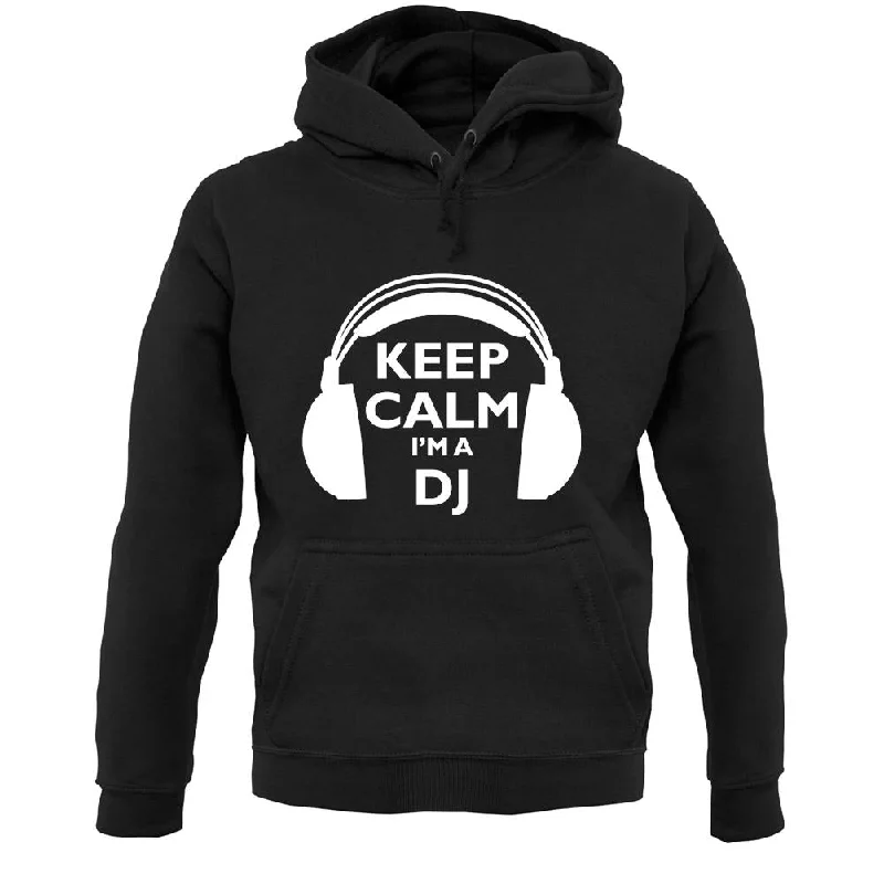 Discount Deals Keep Calm I'm A Dj Unisex Hoodie