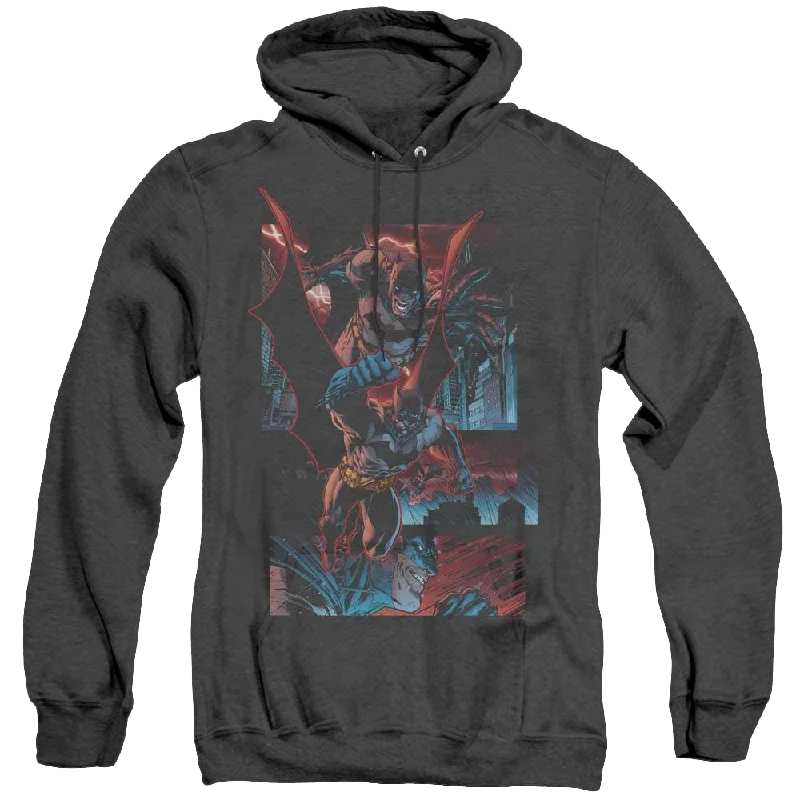 Take Advantage Dc Batman Dark Knight Panels - Heather Pullover Hoodie