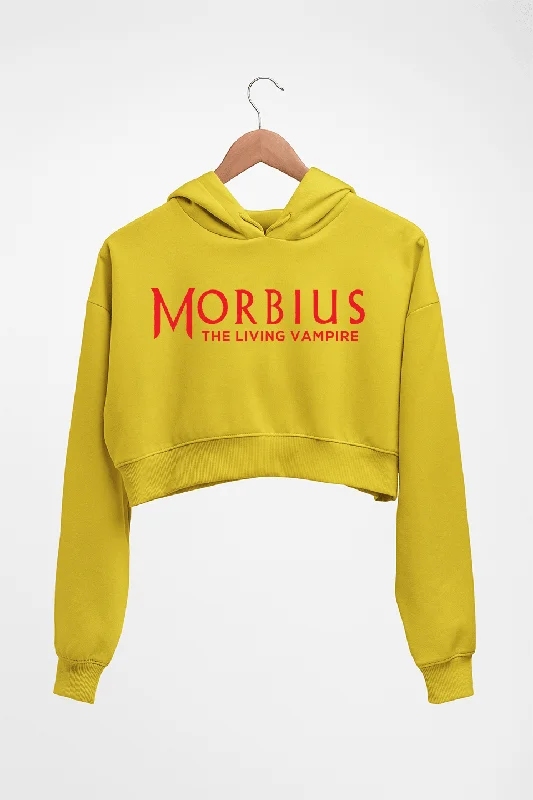 Steals and Deals Morbius Crop HOODIE FOR WOMEN
