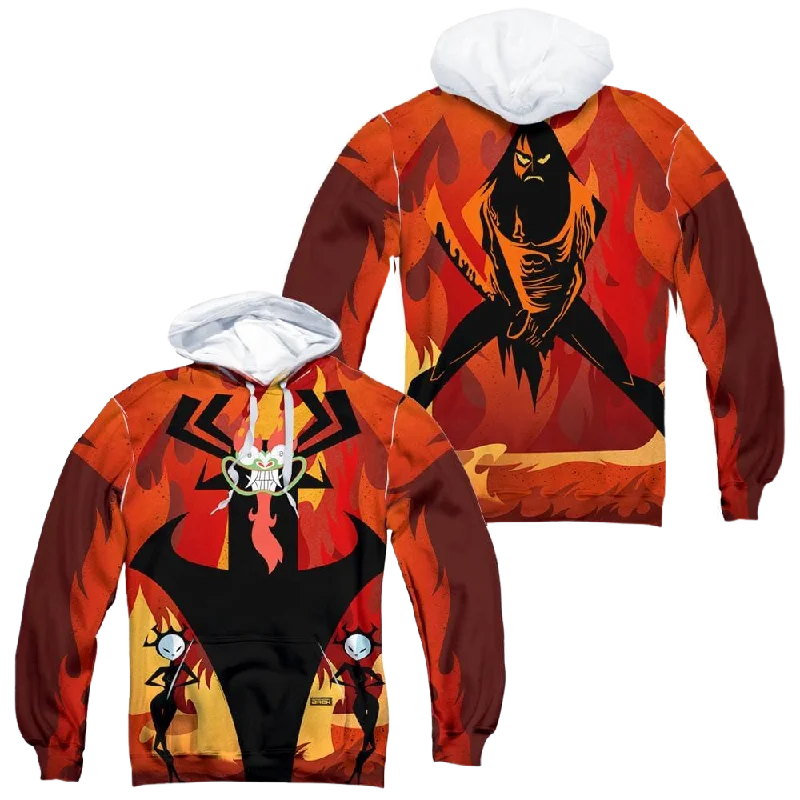 Year-End Sale Samurai Jack Akus Wrath (Front/Back Print) - All-Over Print Pullover Hoodie