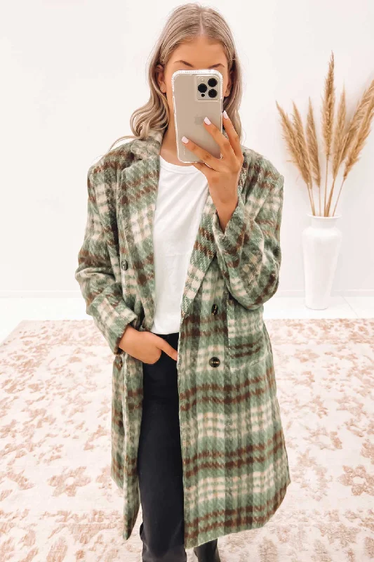 Now or Never Danah Coat Green