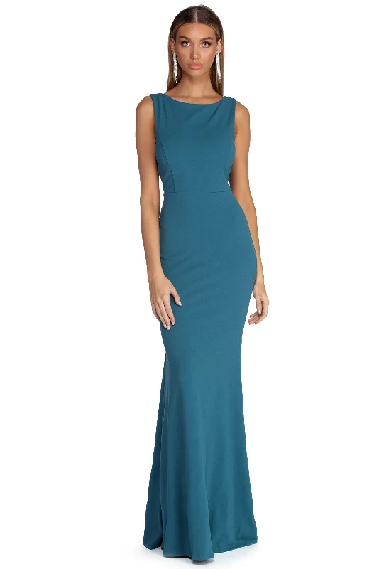 Year-End Clearance Britney Formal Open Back Dress