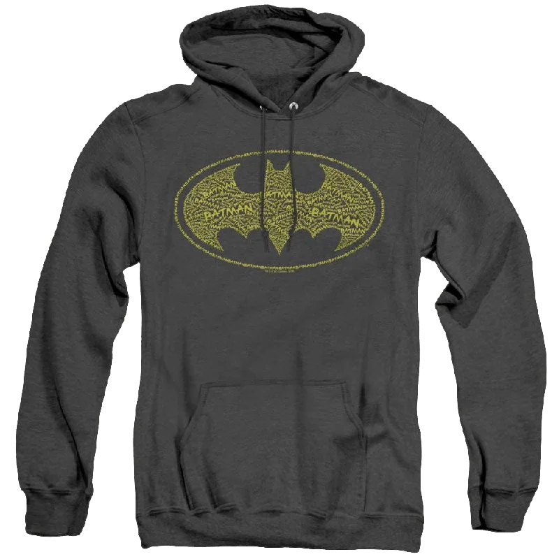 Inventory Reduction Dc Batman Type Logo - Heather Pullover Hoodie