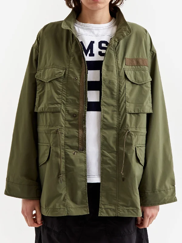 Factory Direct Sale Beams Boy Solotex Military Jacket - Olive