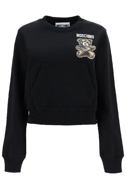 Moschino Teddy Bear Crewneck  - Black