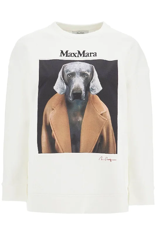 Bargain Prices Wegman Printed Sweatshirt  - Bianco
