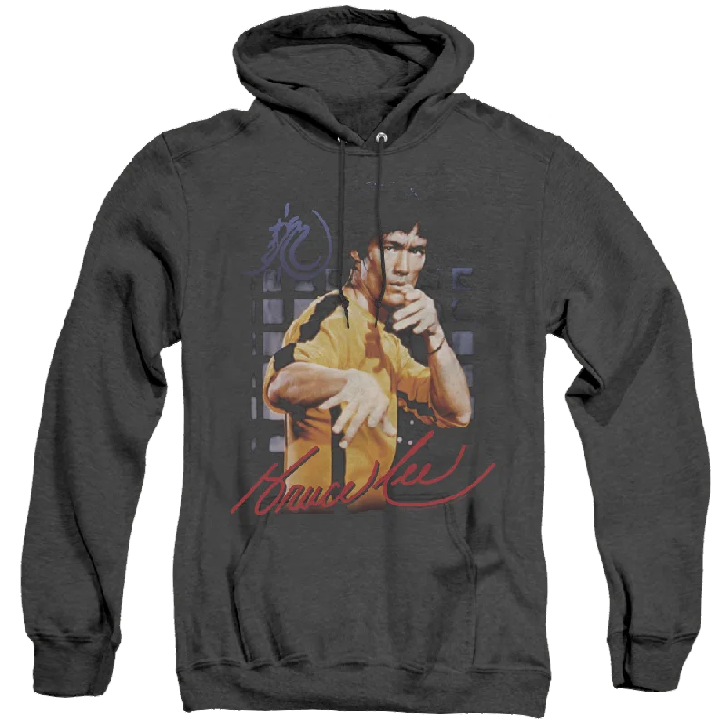 Exclusive Savings Bruce Lee Yellow Jumpsuit - Heather Pullover Hoodie
