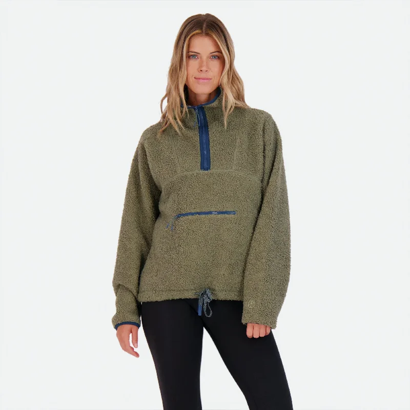 Take Advantage Women's Headwind Sherpa Pullover