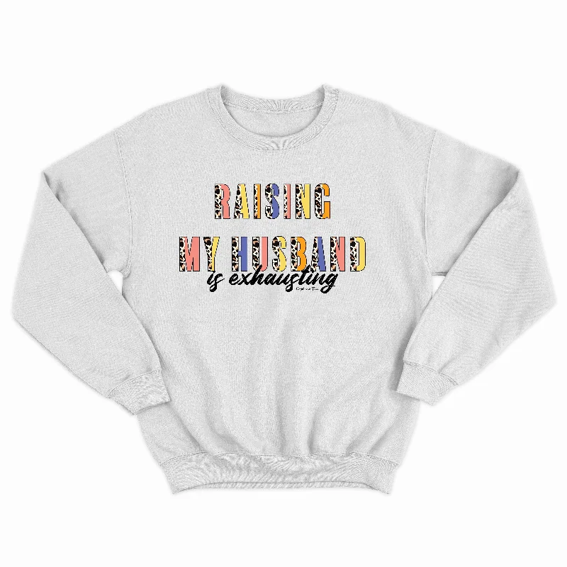 Massive Deals Daydream Tees Raising My Husband Crewneck