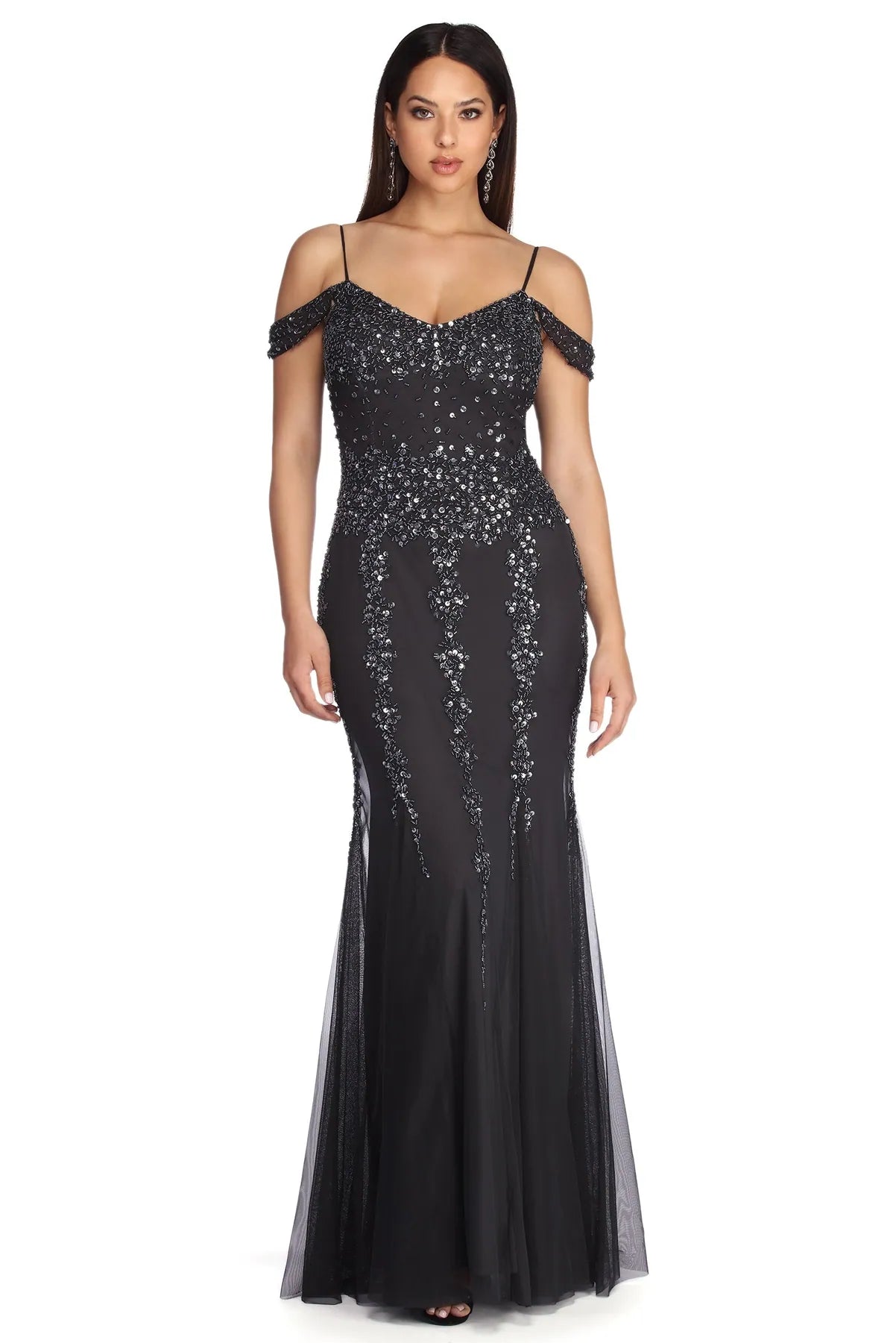 Early Access Madeline Formal Beaded Mermaid Dress