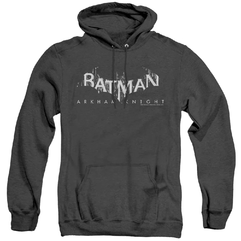 Super Deal Batman Arkham Knight Ak Splinter Logo - Heather Pullover Hoodie