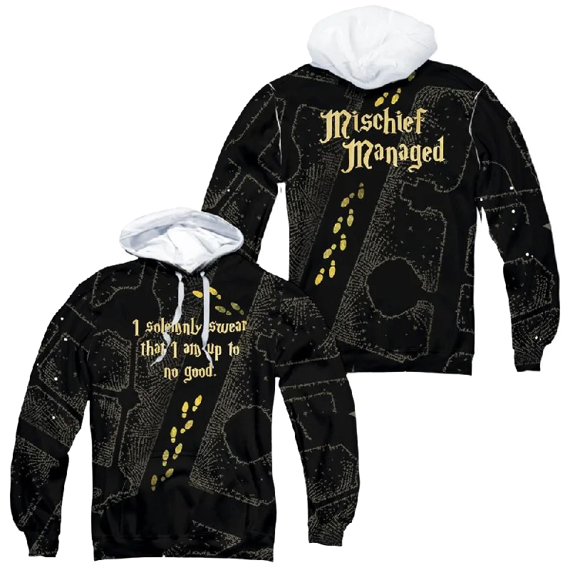 Super Savings Harry Potter Marauders Map - All-Over Print Pullover Hoodie