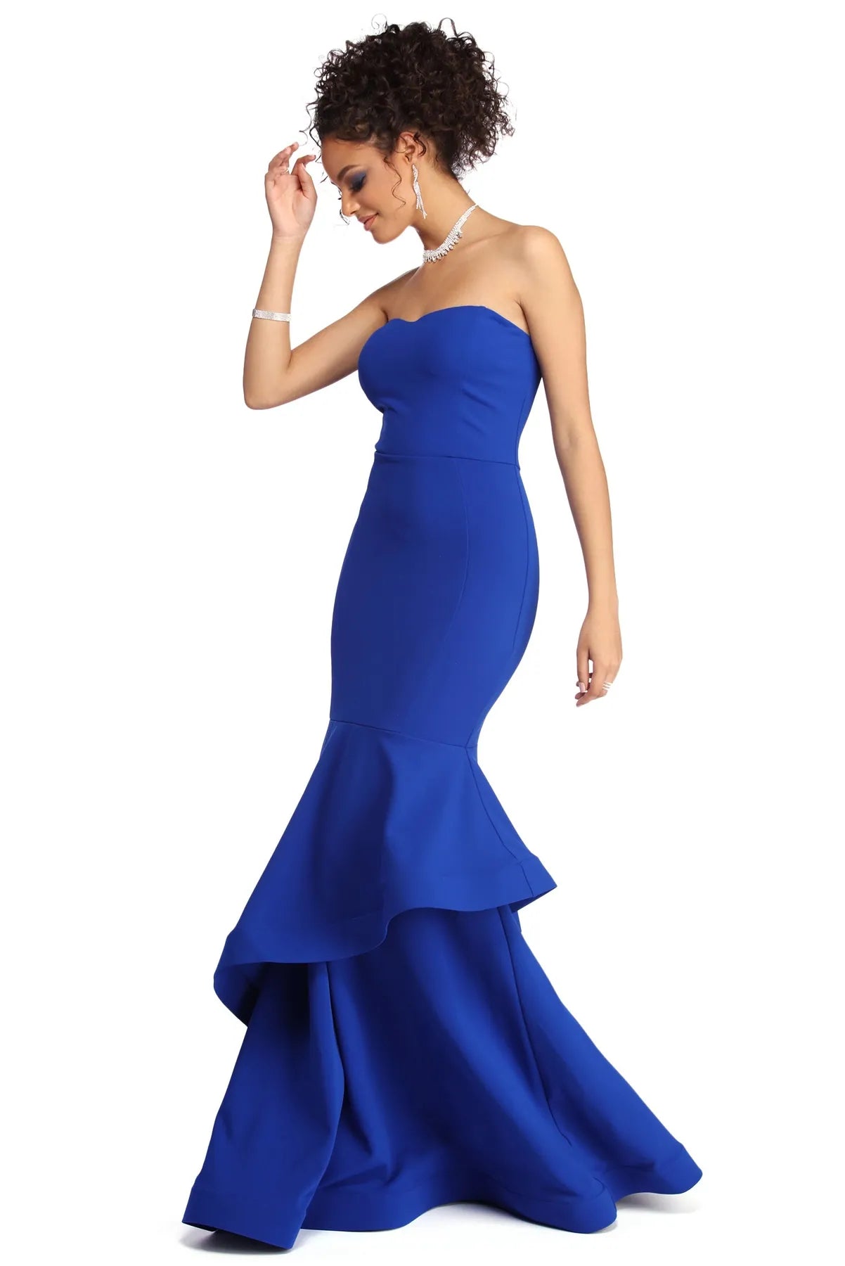 Sneak Peek Sale Reagan Formal Sweetheart Mermaid Dress
