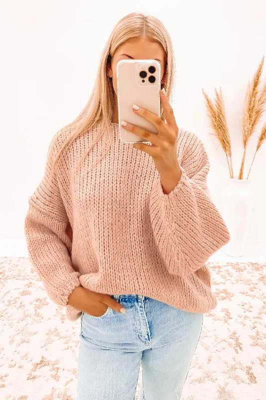 Crazy Deals Charity Knit Pink