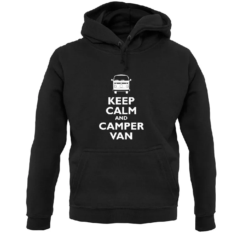 Special Price Keep Calm And Camper Van Unisex Hoodie