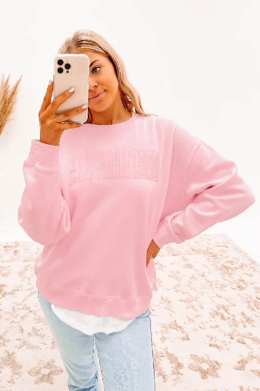 Blowout Sale Old Favourite Crew Pink