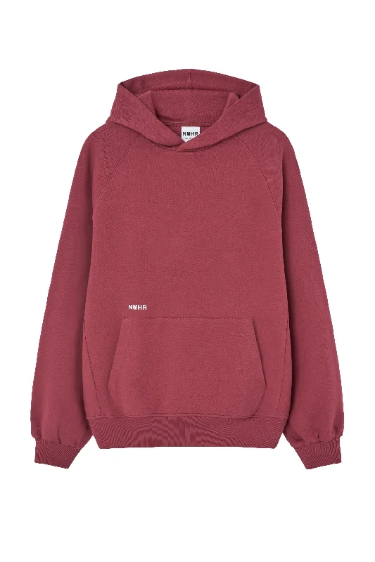 Exclusive Savings Essential Hoodie Ruby