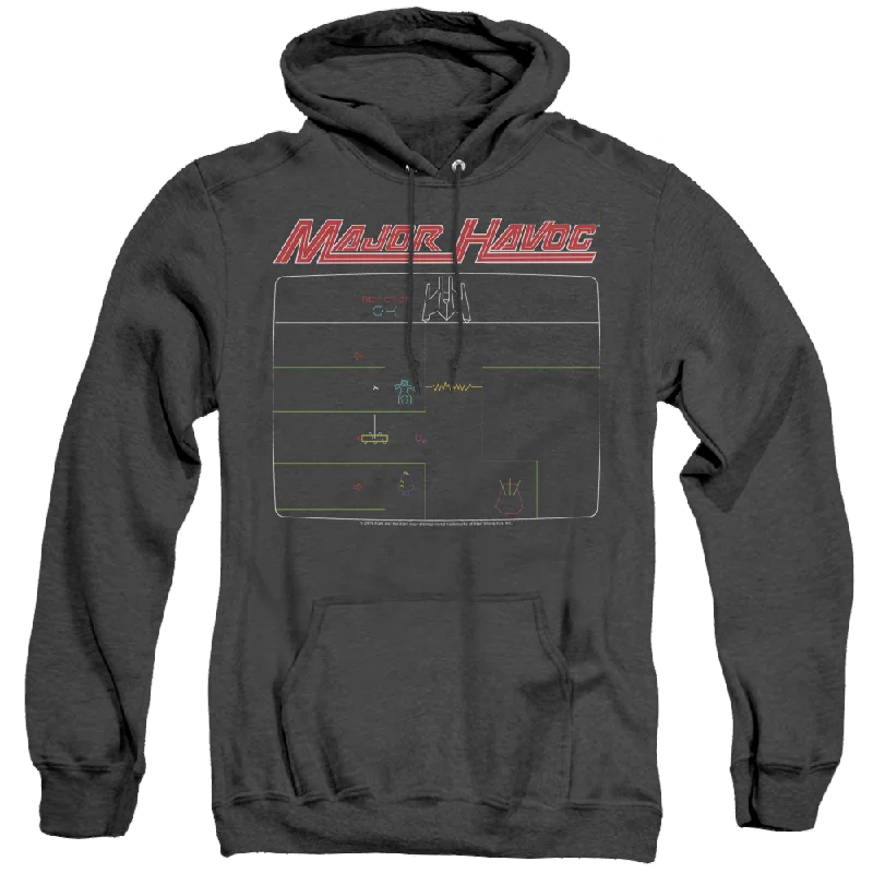 Best Bargains Atari Major Havoc Screen - Heather Pullover Hoodie
