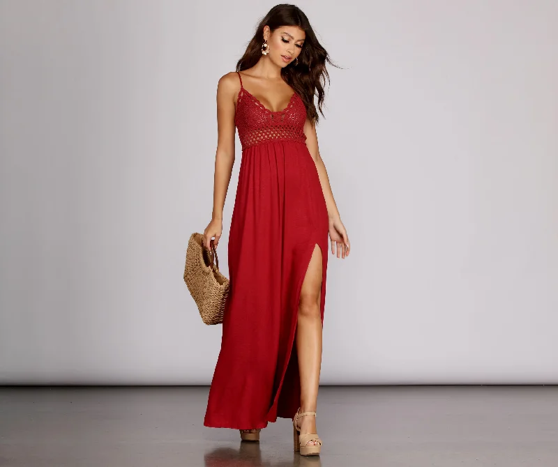 Super Bargain Flow With It Maxi Dress