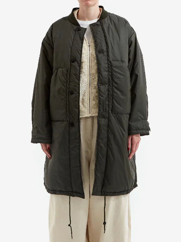 Shop and Save Girls Of Dust Atom Liner Coat - Dusty Green