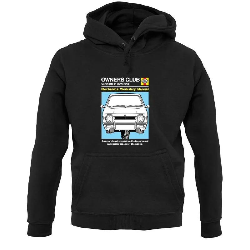 Today’s Deal Car Owners Manual Reliant Robin Unisex Hoodie