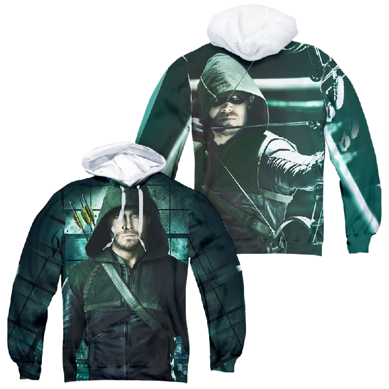 Deal Explosion Arrow Two Sides - All-Over Print Pullover Hoodie