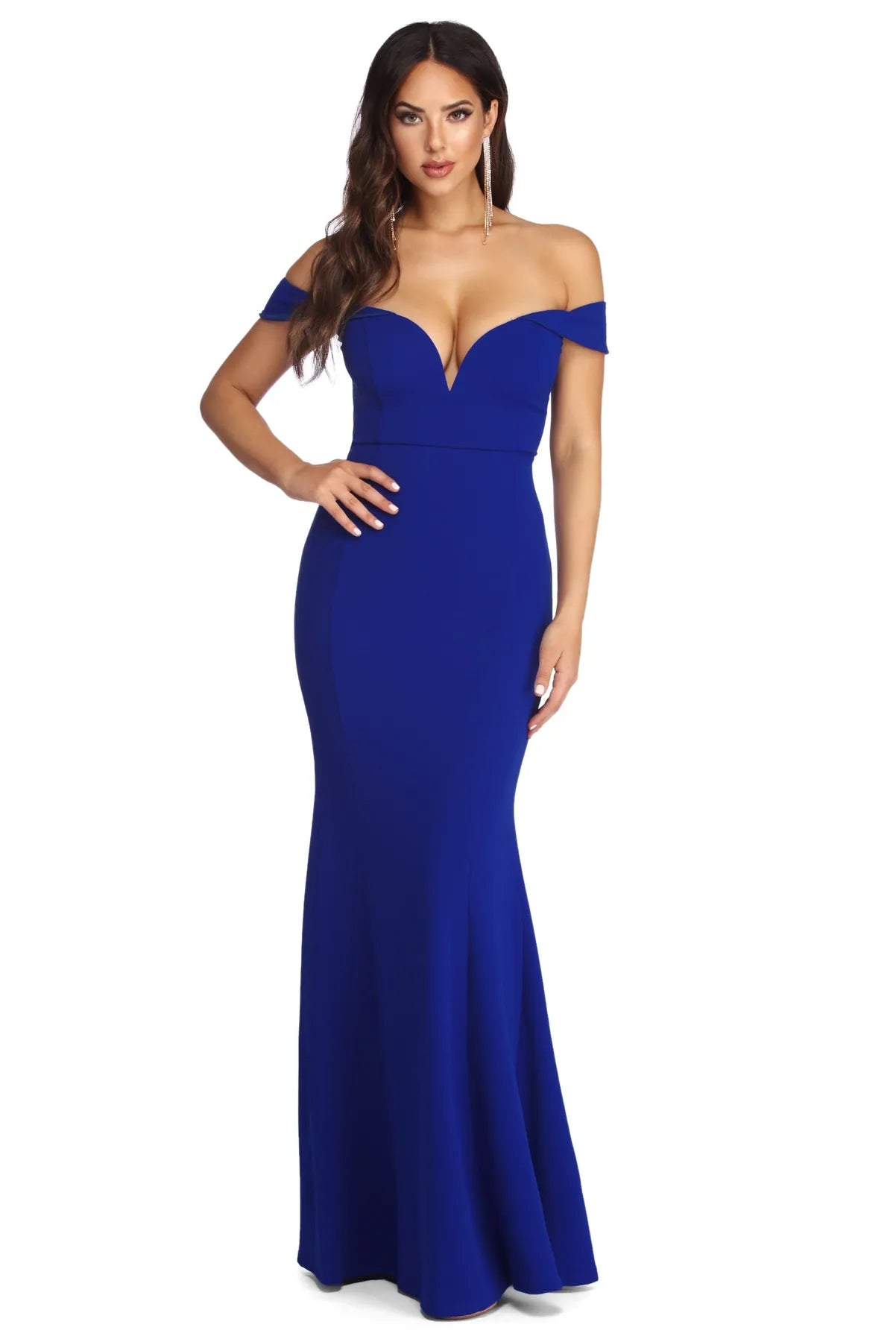 Huge Discounts Aniyah Formal Off The Shoulder Dress