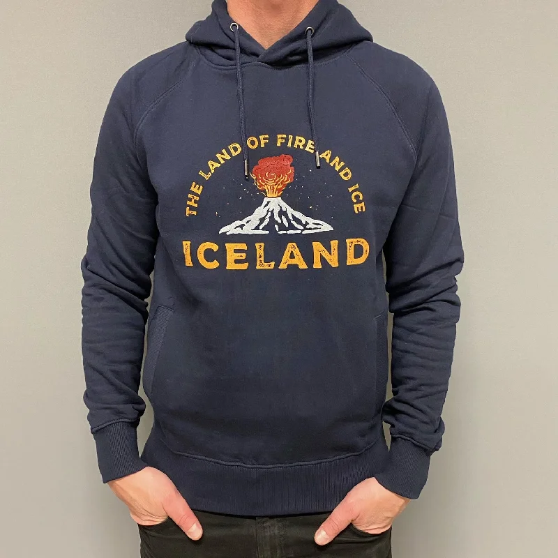 Anniversary Sale Unisex Hoody - Fire & Ice - Navy