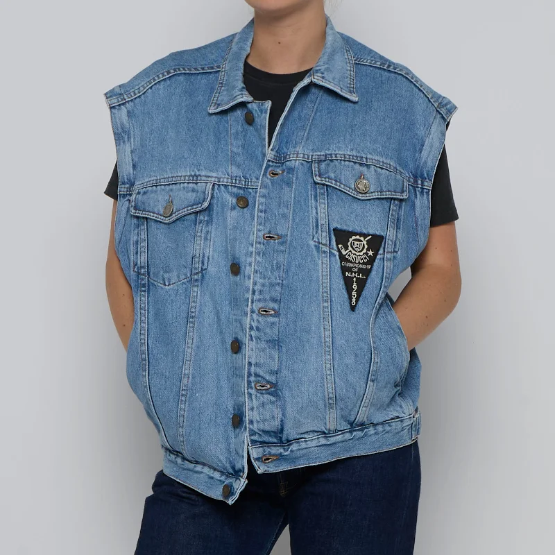 Act Fast Casucci Denim Gilet - UK 14
