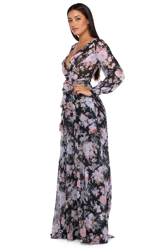 Price Meltdown Roselyn Floral Romance Dress