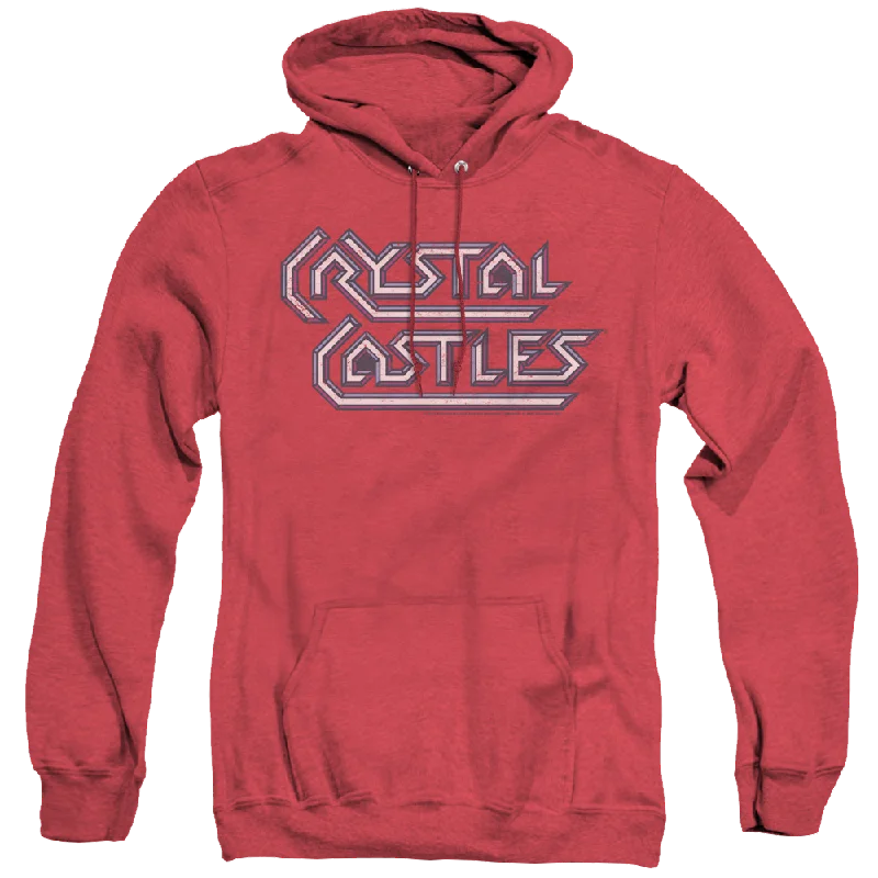 Deal Dash Atari Crystal Castles Logo - Heather Pullover Hoodie
