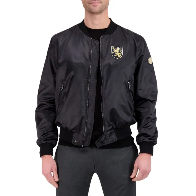 New Deals The Godfather Corleone Bomber Jacket - Black