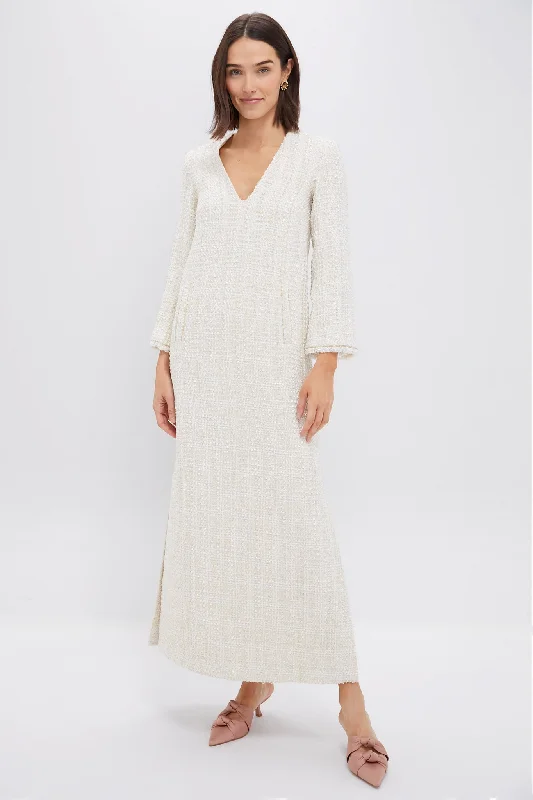 The Best Prices Cream Eponine Tweed Dress