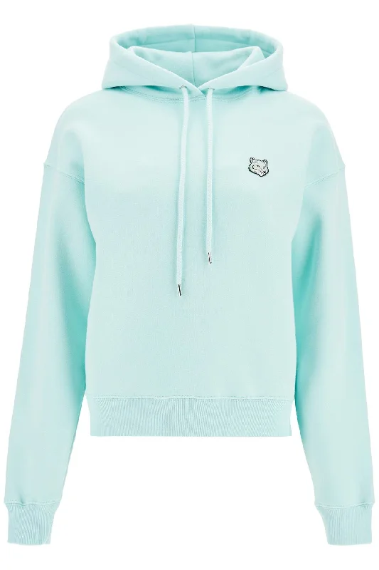Factory Direct Sale 'bold Fox Head Comfort Fit Sweatshirt  - Light Blue