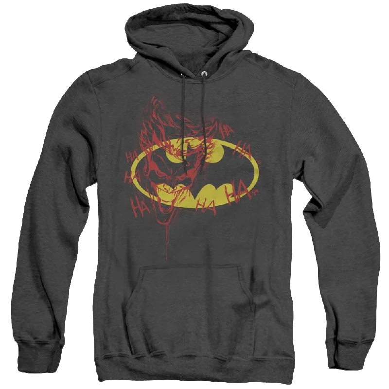 Exclusive Preview Dc Batman Joker Graffiti - Heather Pullover Hoodie