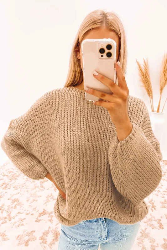 Discount Deals Charity Knit Beige