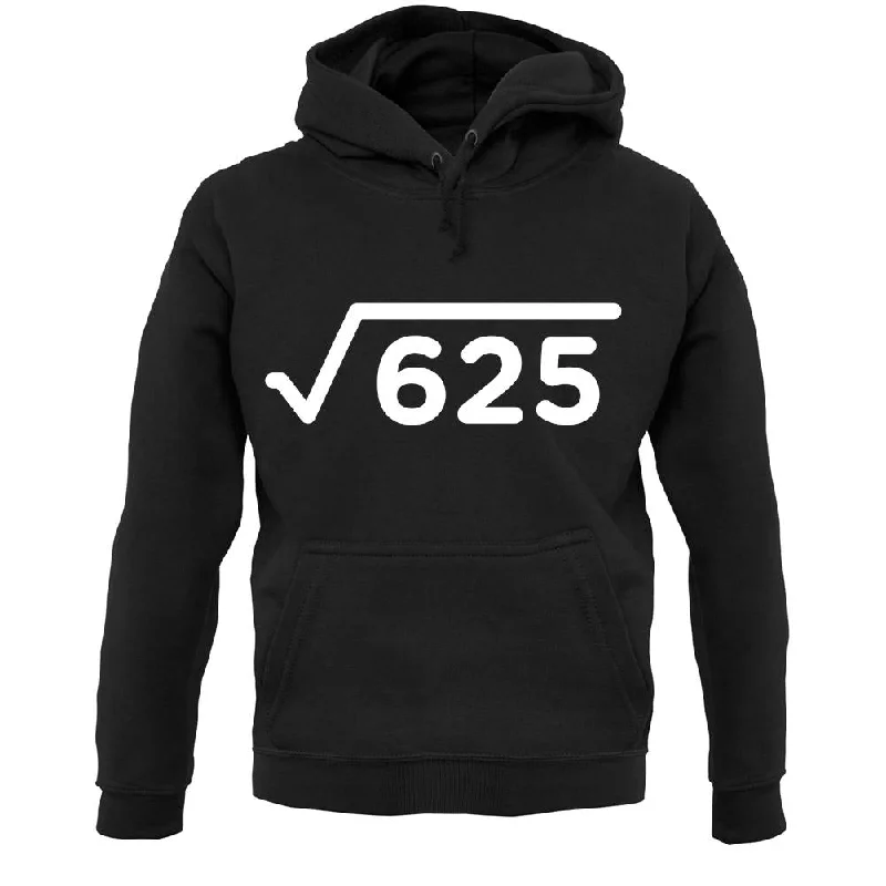 Massive Deals Square Root Birthday 25 Unisex Hoodie
