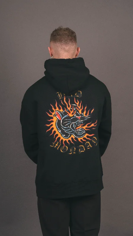 Fantastic Deals Ultra Heavy Panther Blast Hoodie