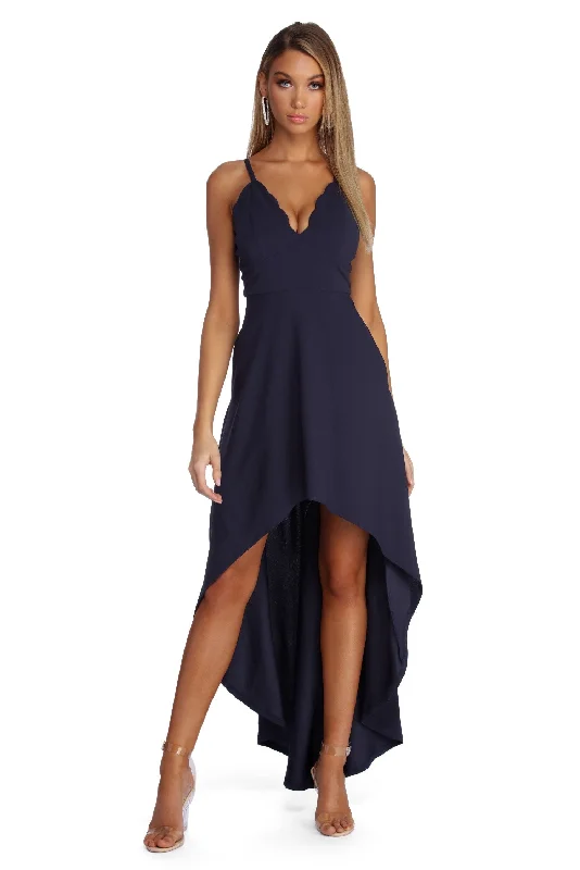 Deep Discounts Nathalie Formal High Low Dress