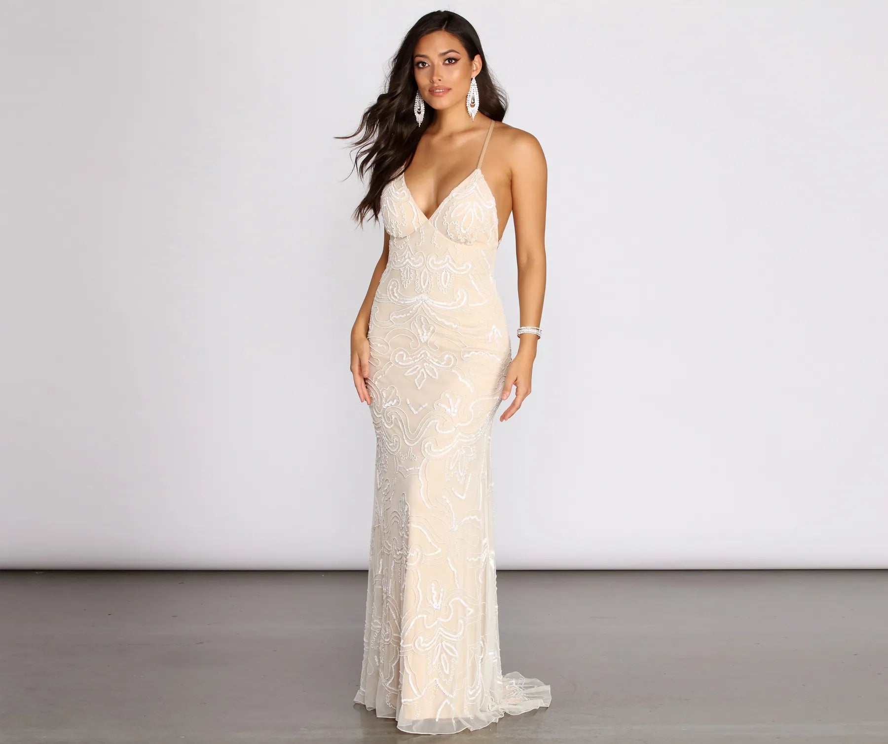 Exclusive Offers Marilyn Formal Beaded Dress