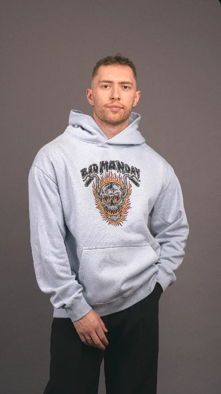Blowout Deals Oversized Ride Or Die Hoodie / Front Print