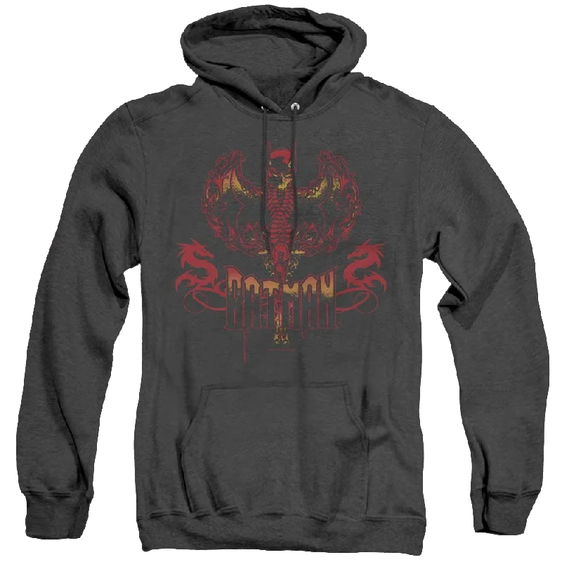Midnight Sale Dc Batman Heart Of Fire - Heather Pullover Hoodie