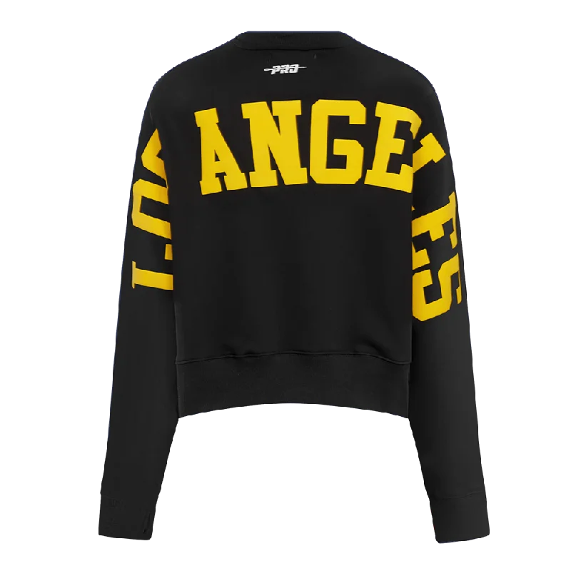 New Markdowns SUDADERA DE CUELLO REDONDO NBA LOS ANGELES LAKERS WINGSPAN PARA MUJER
