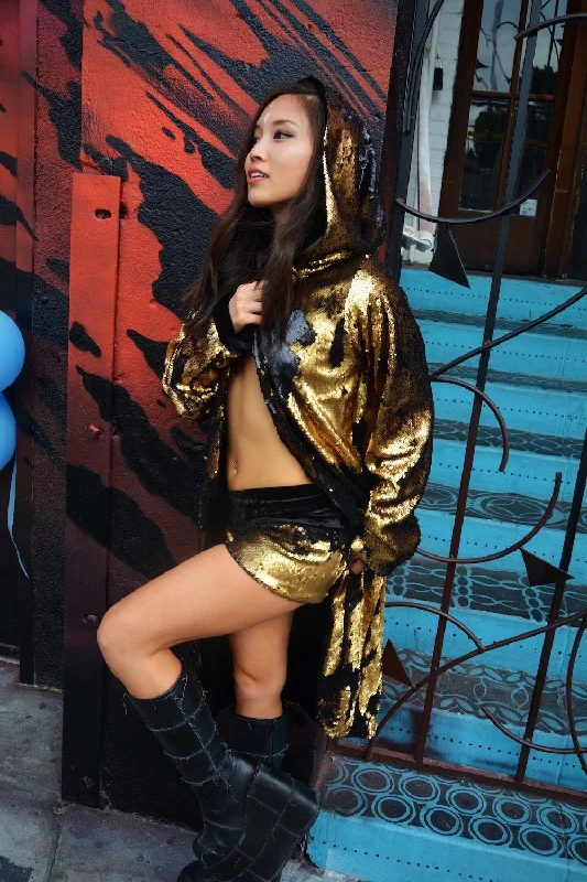 Major Savings Cosmic Sparkle Flip Sequin Kimono (More colors and patterns!)