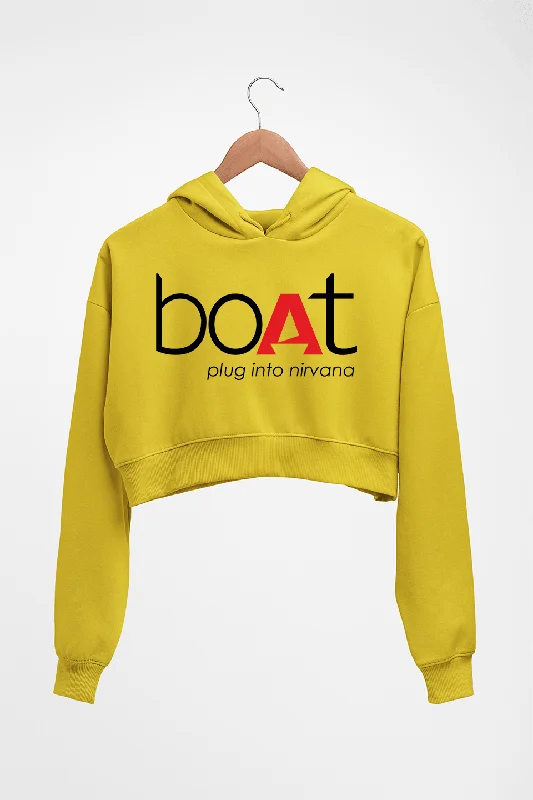 Boat Crop HOODIE FOR WOMEN