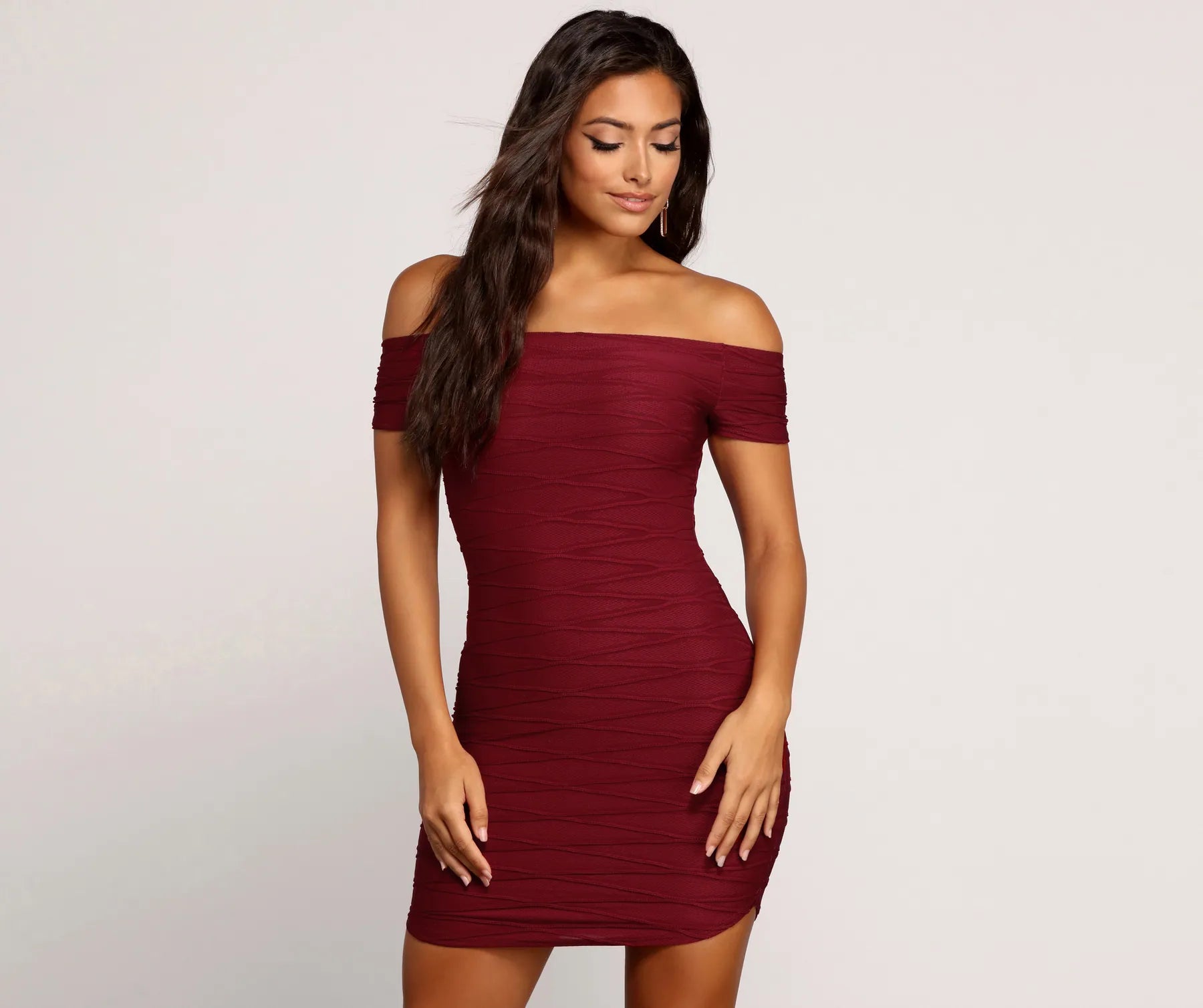 Exclusive Preview Off The Charts Mini Dress