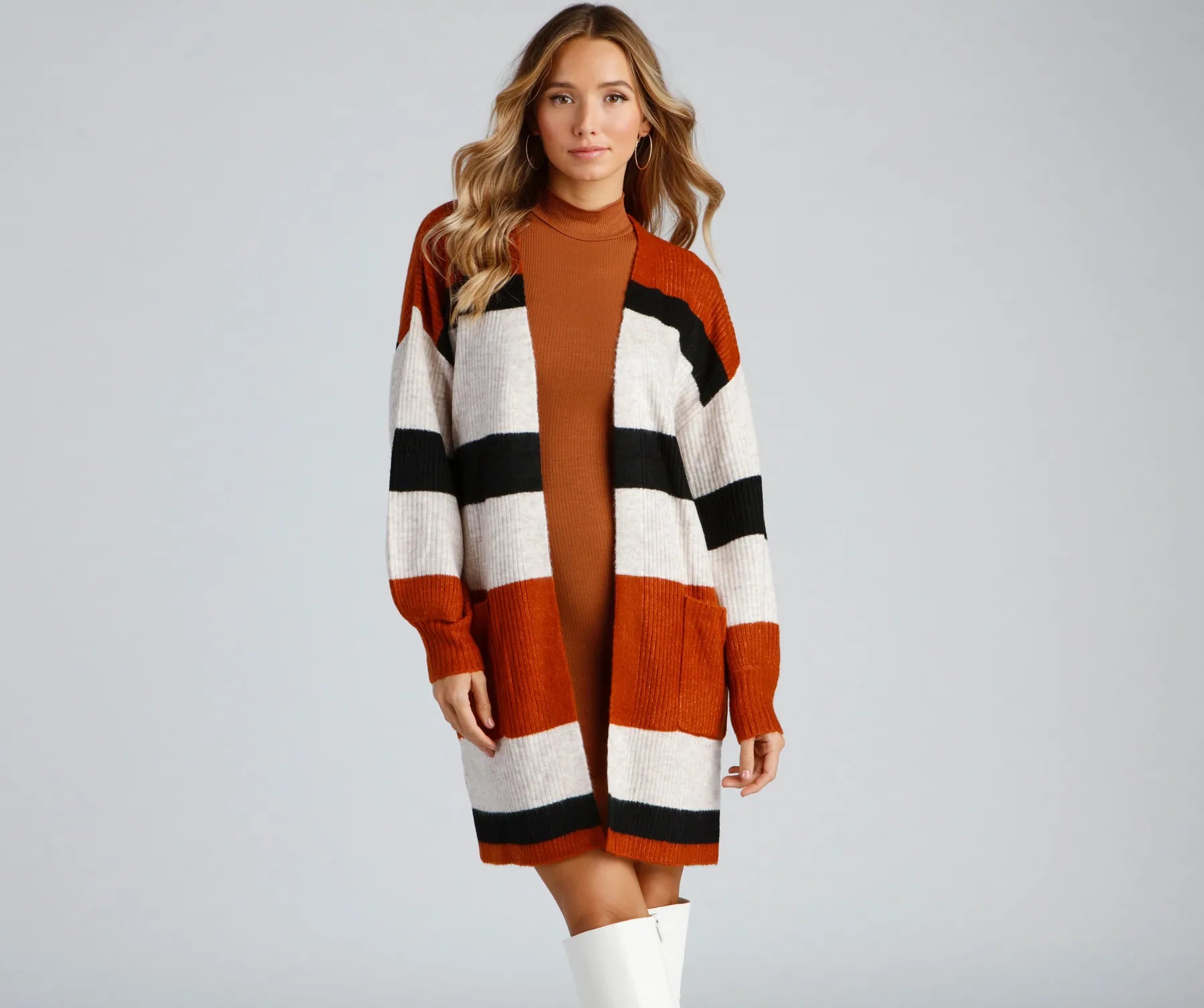 Limited Time Cozy Cutie Striped Cardigan